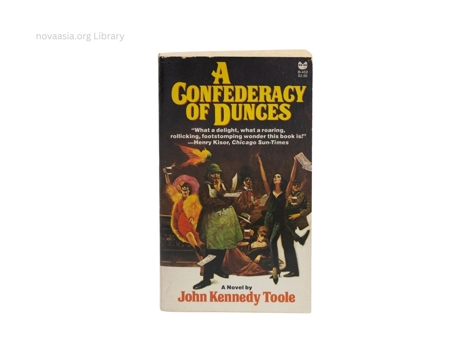 Book cover of A Confederacy of Dunces