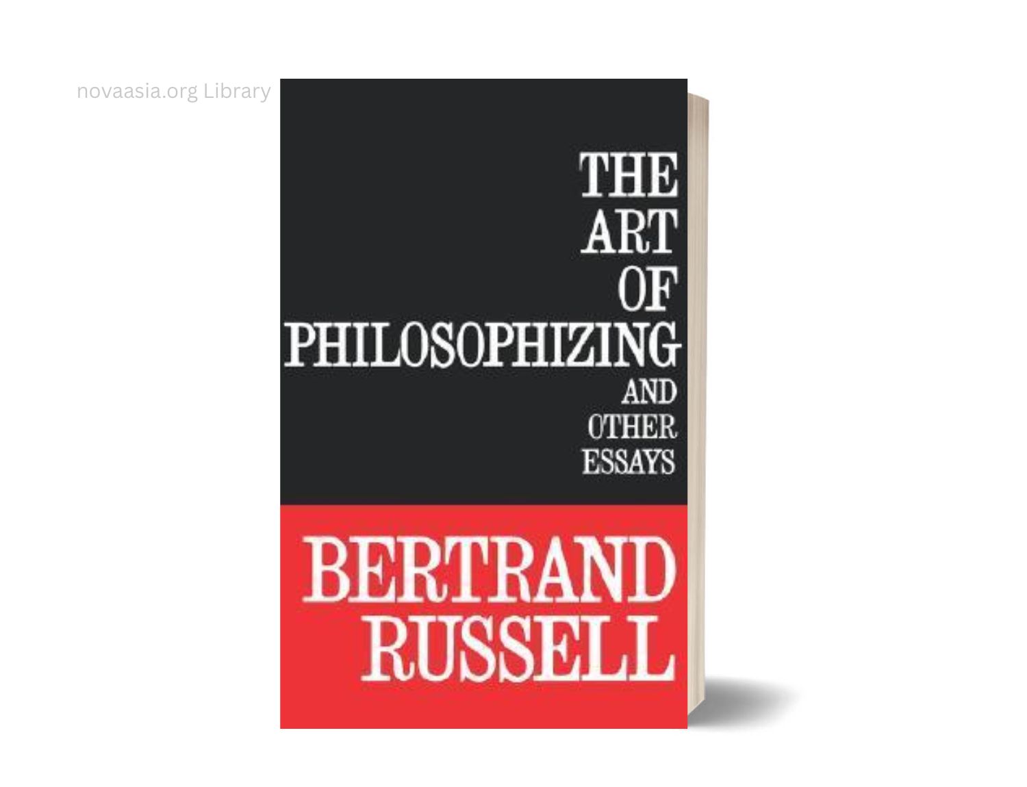 Nova e book cover of The Art of Philosophizing, and Other Essays