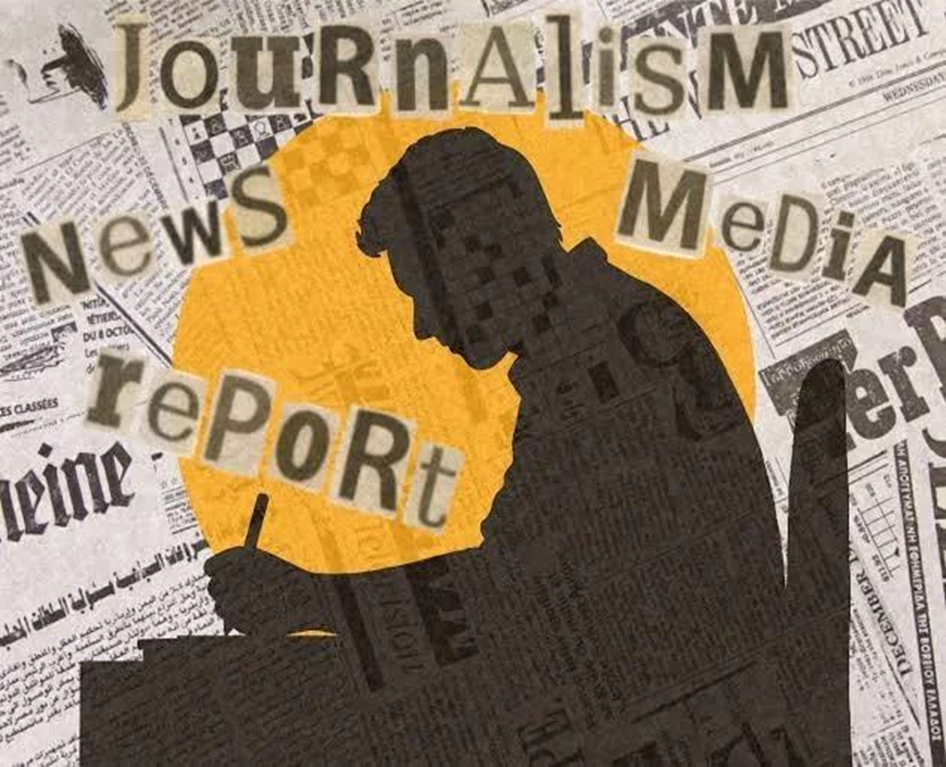 A painting on the cost of journalism