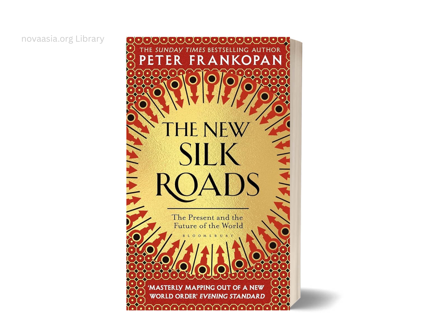 Nova e book cover of The New Silk Roads by Peter Frankopan